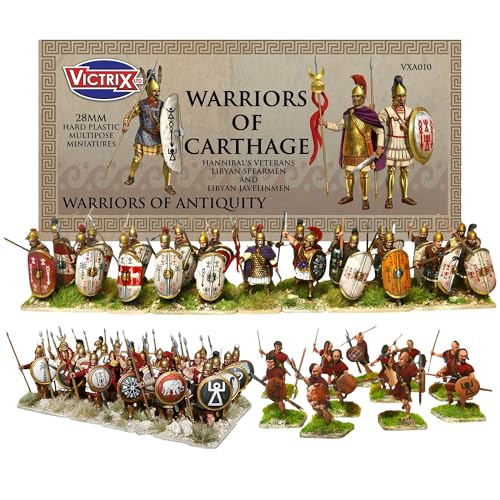 Wargames Delivered Victrix Warriors of Carthage 28mm miniatura 1