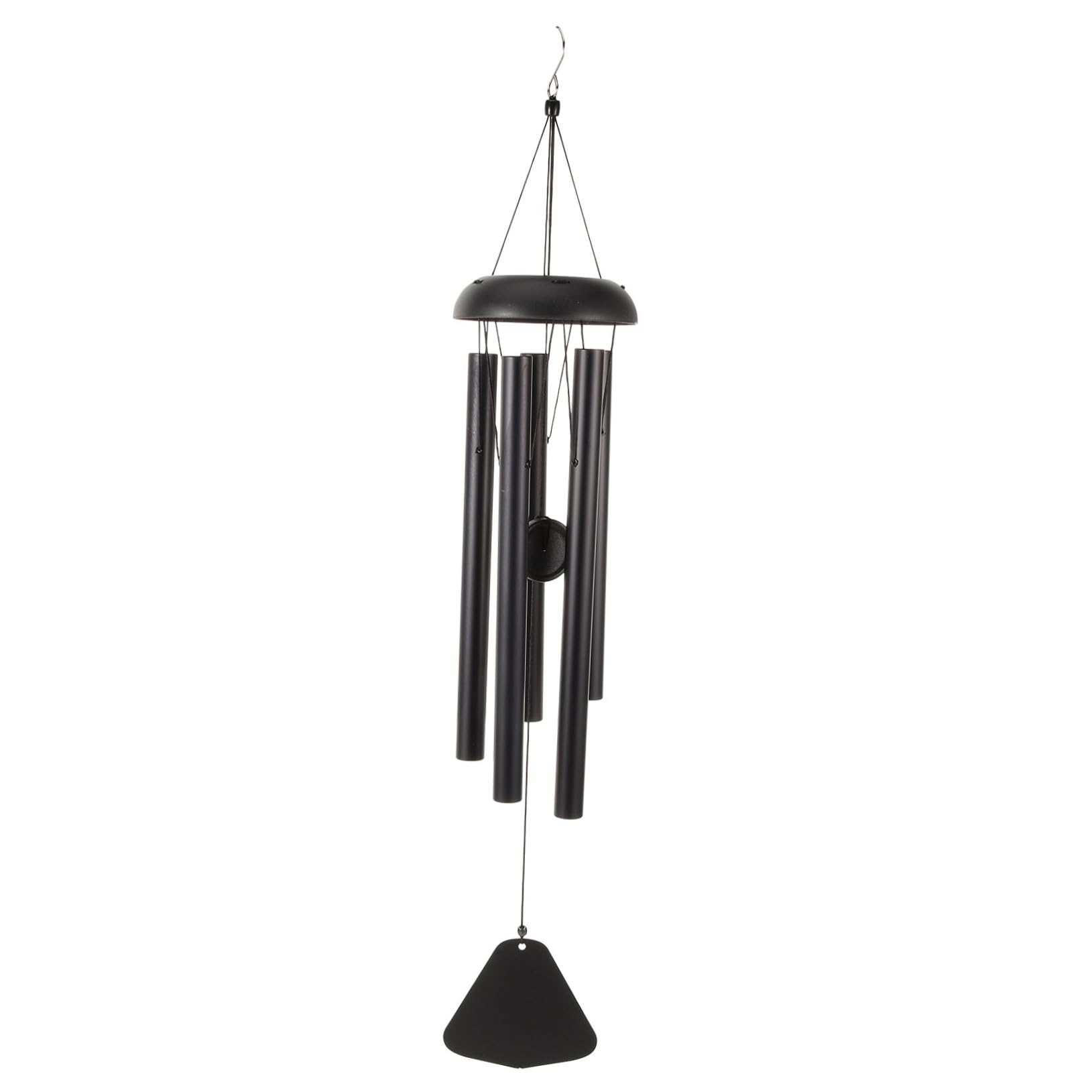 UPKOCH 5 Set campanelli eolici d'epoca ornamenti da giardino all'aperto Balcony Wind Chime campanello a Ornamento della campana del Piccolo carillon di di legno Nero