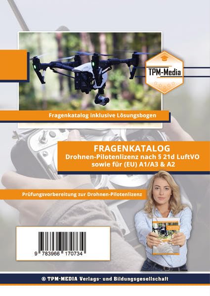 Fragenkatalog für die Drohnenlizenz auch für A1/A2/A3...