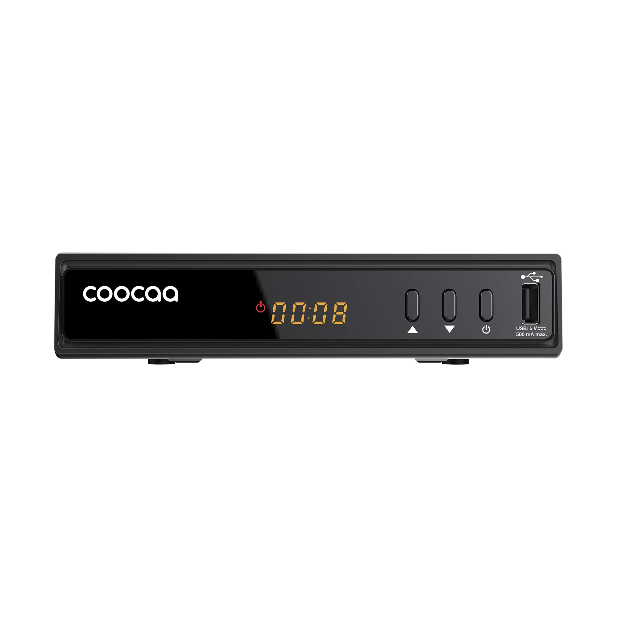 coocaa HDC2530 Récepteur de câble numérique HD pour télévision Full HD, avec câble HDMI | avec écran | péritel | AUX