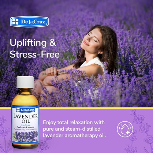 Aceite Esencial de Lavanda De La Cruz 2 Fl Oz miniatura 3