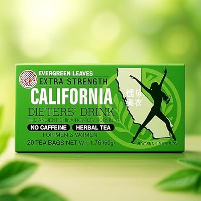 California Dieter Drink Extra Strength Tea | 1.76 ounces | 3 Pack