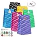 Produktbild Hommie 30 Papiertüten, Geschenktüten papier kinder kindergeburtstag bunt candy bar süßigkeiten Gastgeschenke, Geburtstag, Hochzeit, Kindersgeburtstagtüten 6 Farben mit gepunktet dekorativ