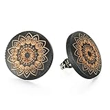 ohrstecker holz Holz-Ohrstecker von Tribal Spirit