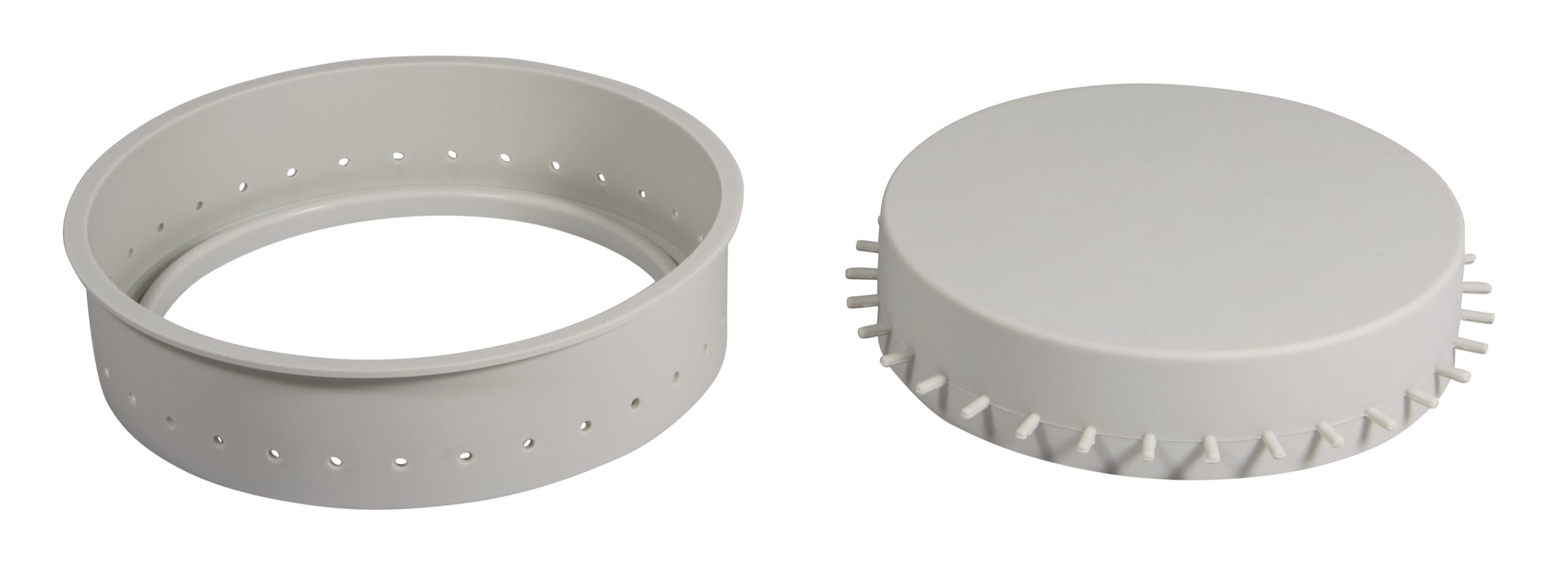 Rayher Silicone mould Coaster w pierced dge, ø 17cm x H 4cm, 36198000