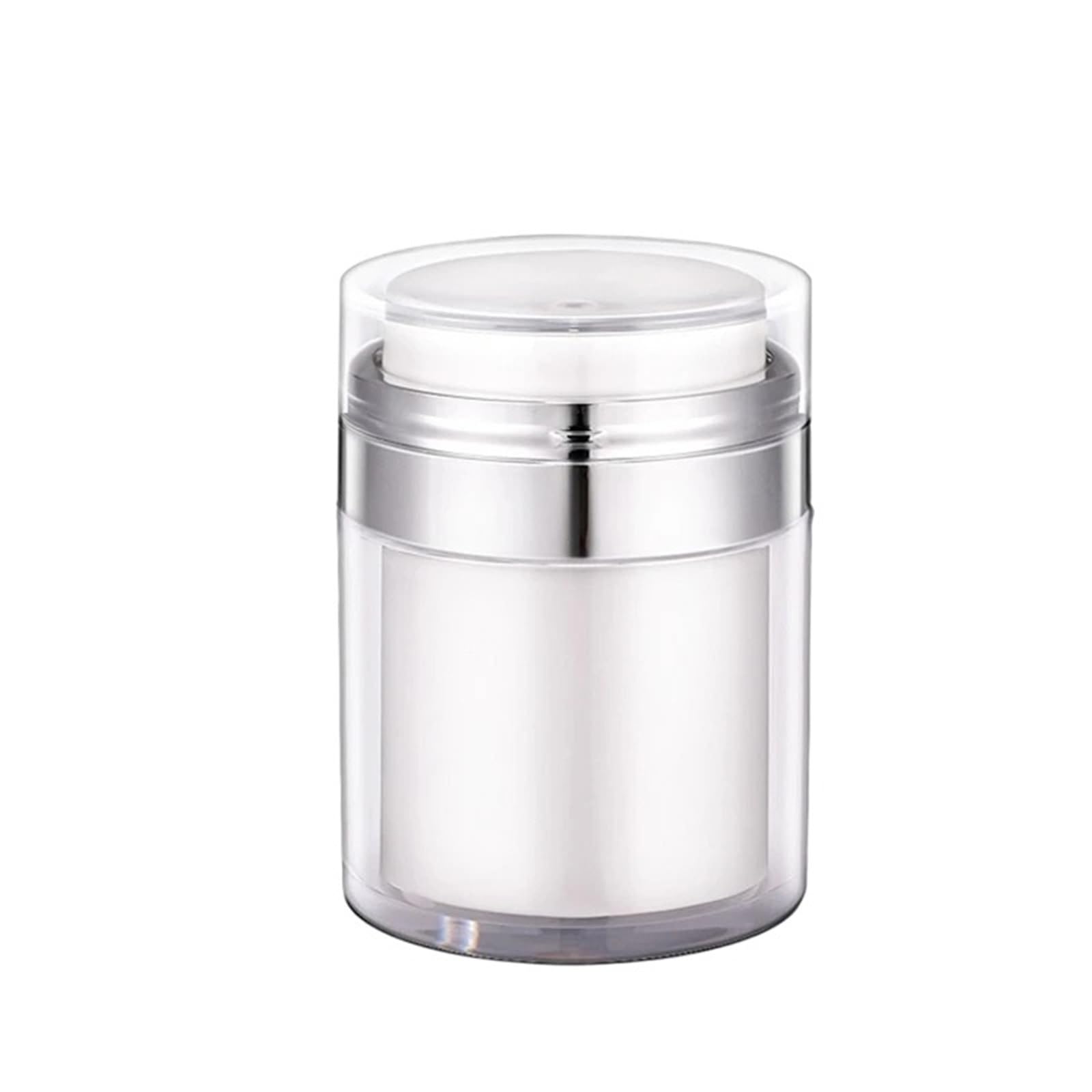 Travel Refillable Bottles Creams Gels Cosmetic Press Vacuum Bottle(100g)