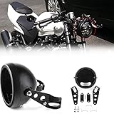 SKUNTUGUANG 5.75 Inch Motorcycle Headlights housing Bucket for Motorcycle Headlight (Headlight...