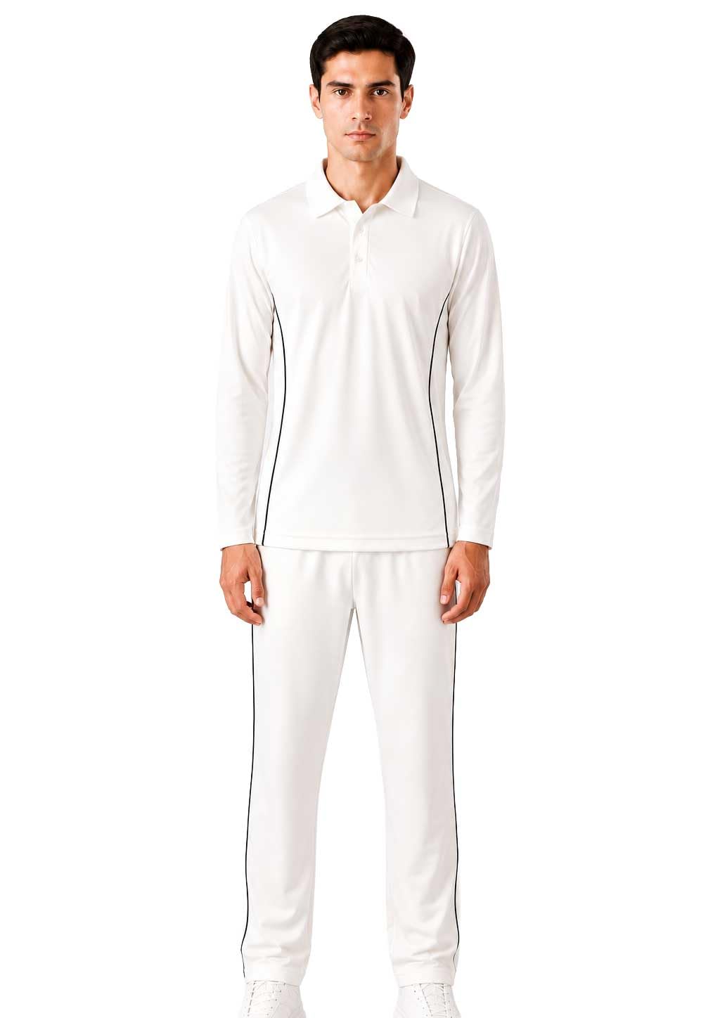 Kvetoo Men Dry Fit Cricket Jersey Track Pant Combo Sportswear Set | Breathable material-image-24