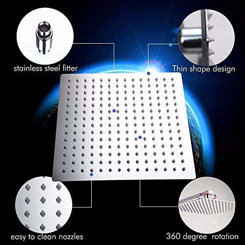 Robinet d'eau et kit de baignoire thermostatique de salle de bains