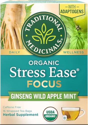 Traditional Medicinals Organic Stress Ease Focus