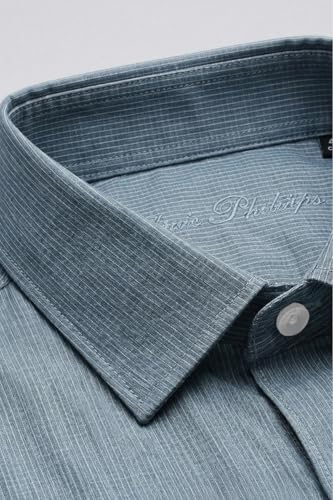 Image of Louis Philippe Men's Cotton Slim Fit Shirt