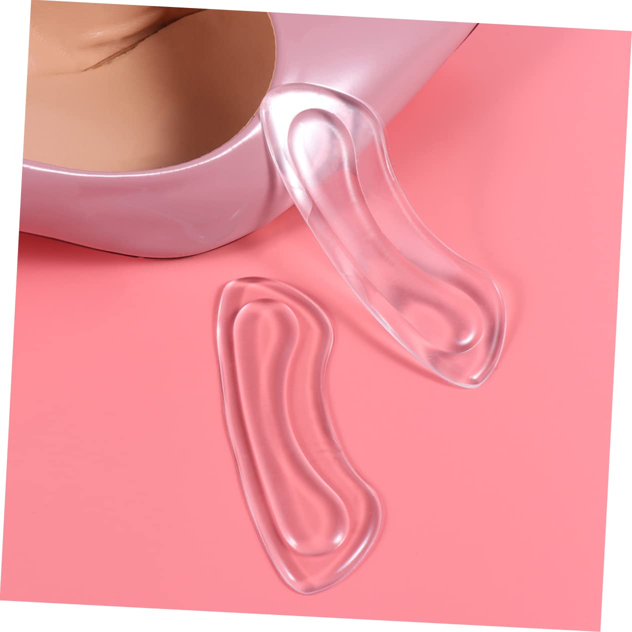 minkissy 30stücke Selbstklebende Fersenschutzpolster Für Damen Dicke Anti-rutsch Fersenpolster Einlagen Transparent Für Hohe Schuhe Und Alltagsgebrauch Verhindert Blasen Und Druckstellen