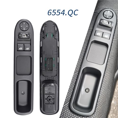 Interrupteur lève-vitre bloqué ? Commandez le bouton 6554.QC de remplacement