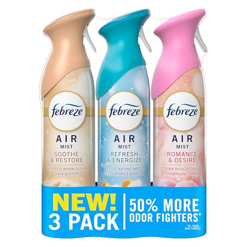 New & Improved Air Mist Mood Mix Air Freshener, Home and Kitchen Essentials, Odor Fighting Room...