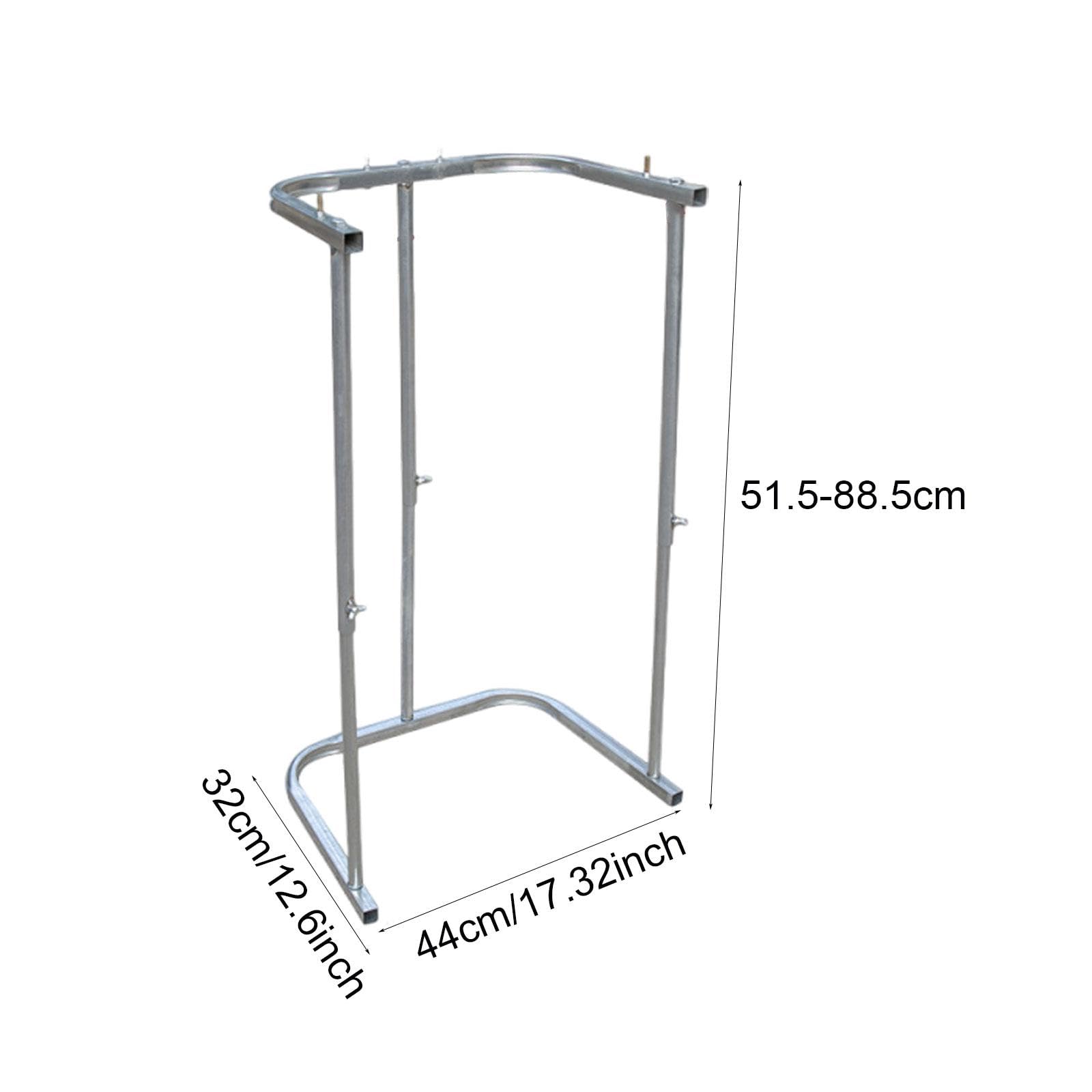 SZLIFE Supporto per Sacchi della Spazzatura in Metallo, Versatile e Leggero, Ideale per Giardinaggio, Cucina, Armadietti, Prato, Cortile e Campeggio, Nessuna Ruota