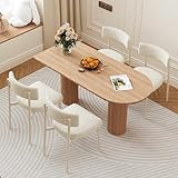 JCAJCA Dining Chair Set of 4 Upholstered Chairs for Kitchen Dining Room Mid Century Modern Table Chairs for Waiting Living Room, White