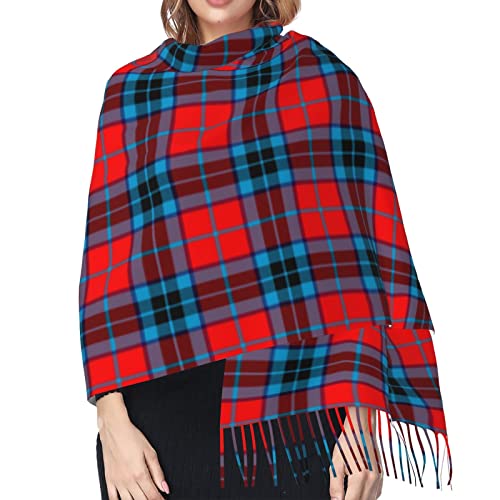 Winter Warm Wrap Shawl Ancient Tartan Of The Scottish Clan Mactaggart Print Scarves Blanket Scarf For Women Men4