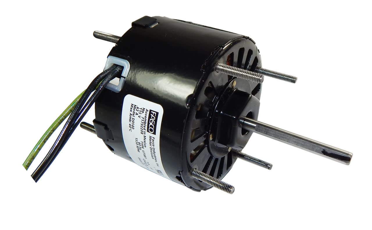 Fasco D0540 Motor | 1/75 hp 1550 RPM 115V 3.3