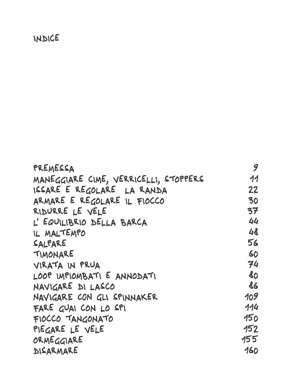 La vela. Istruzioni per l'uso