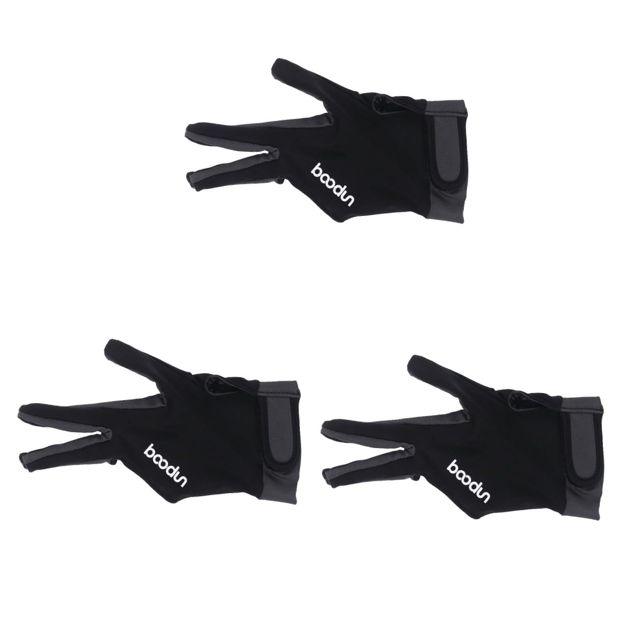 BESPORTBLE Gant De Billard Gant De Billard Mitaines pour Hommes Gants d'exercice Gants De Snooker - Gants sans Doigts Gants sans Doigts Gant De Queue De Billard Accessoire À Trois Doigts