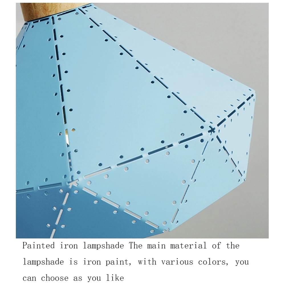 Lampada A Sospensione Industriale Con Paralume In Metallo Multi-lato