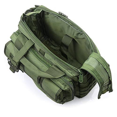 Sealantic Tactical Gun Range Bag,Pistol Shooting Duffle Bag,Padded Shooting Range Bag,Pistol Cases,for Firearm Accessories Storage Handguns and Ammo