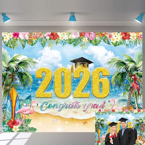 Fondo para Graduación Tema Playa 2.1x1.5 m