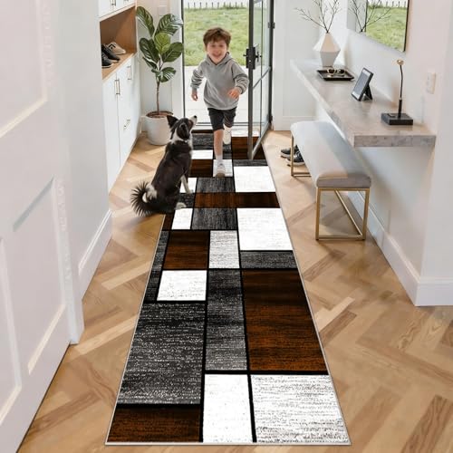 Alfombra de pasillo suave de 80 x 100 cm para proteger tu suelo 3