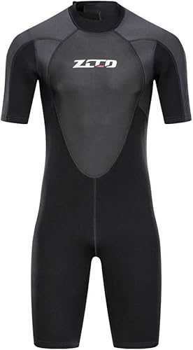 Miniatura 2 de ZCCO Trajes de neopreno para hombre de 1.50.118 in con cremallera trasera para pesca submarina, esnórquel, surf, canoa, buceo