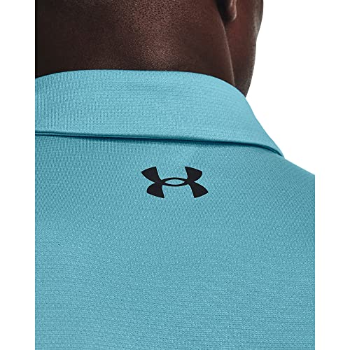 Image of Under Armour Men's Polyester Solid Tech Polo | T-Shirt | 1290140-001