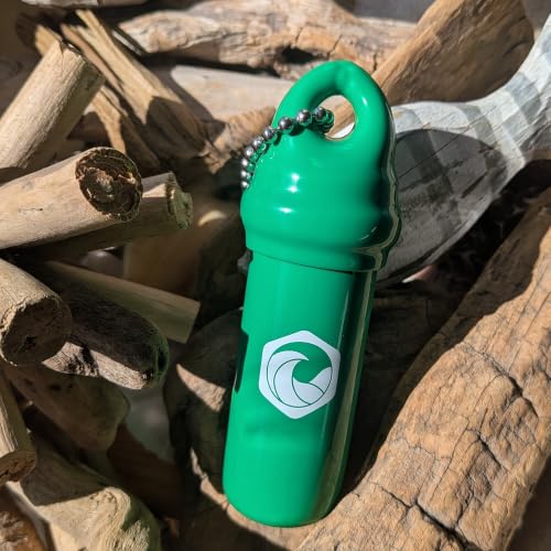 Image of Seahive Floating Keychain (2 pack) with Waterproof Safety Container Boat Key Float - Pontoon, Fishing Accessories key holder