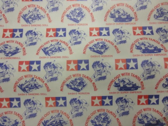 Amazon | 当時物 タミヤ ミニ四駆 包装紙 2枚 彡 通販