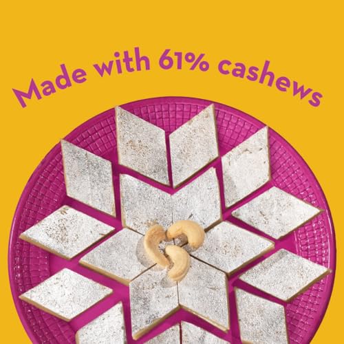 Image of GO DESi Premium Kaju Katli - 180 grams | 61% Cashews | More Cashews, Less Sugar | Sweets |