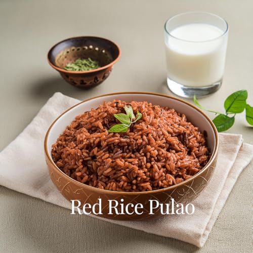 Image of Qidhan Rakthashali Red Rice 1000g - Ayurvedic Iron-Rich Rice | Boosts RBC & Purifies Blood | Antioxidant Superfood for Immunity, Anaemia, Diabetes & Weight Management | Organic Kerala Red Rice