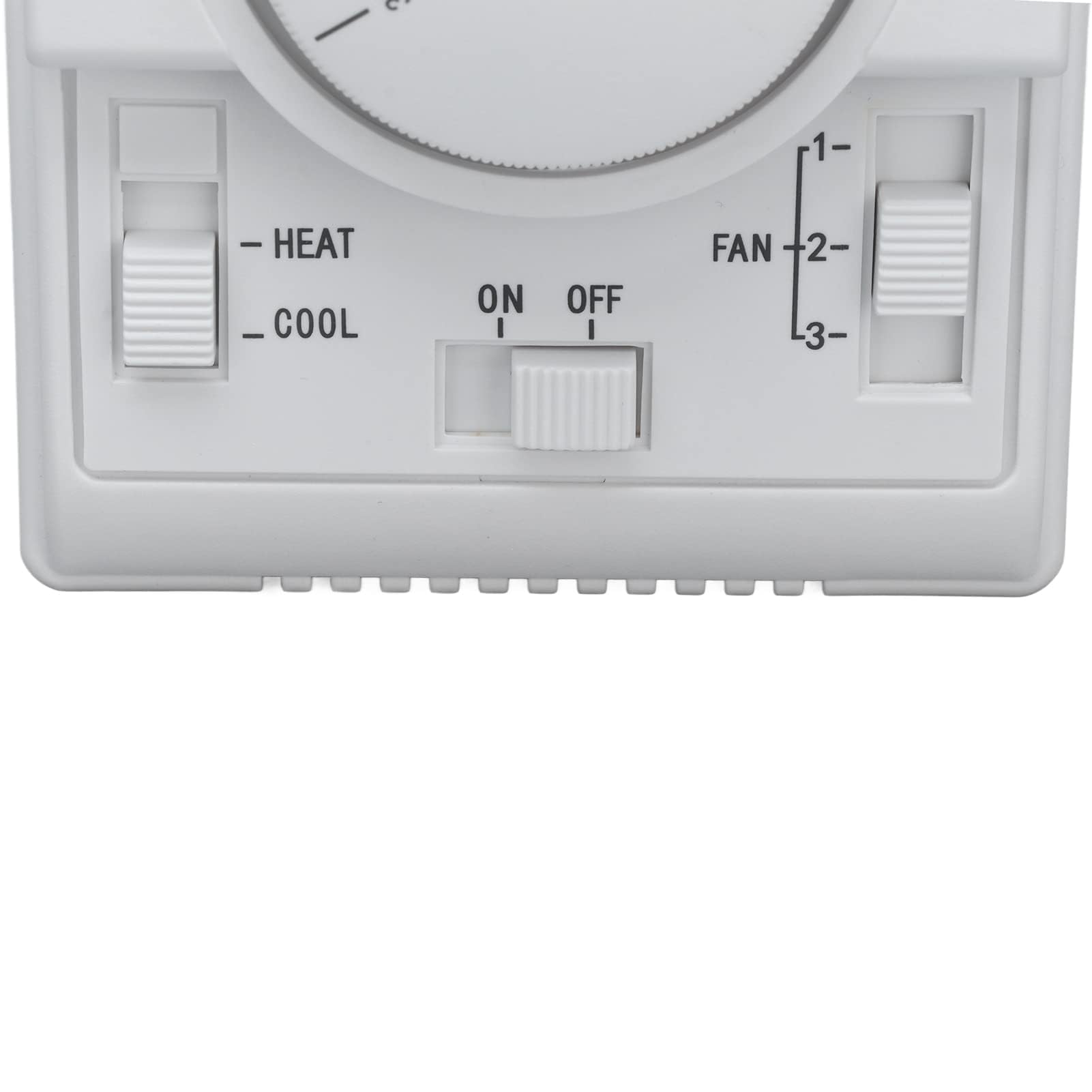 Thermostat de Climatisation Centrale, Interrupteur de Thermostat ABS à 2 Voies, Interrupteur de Commande Mécanique, Climatiseur 110-220V