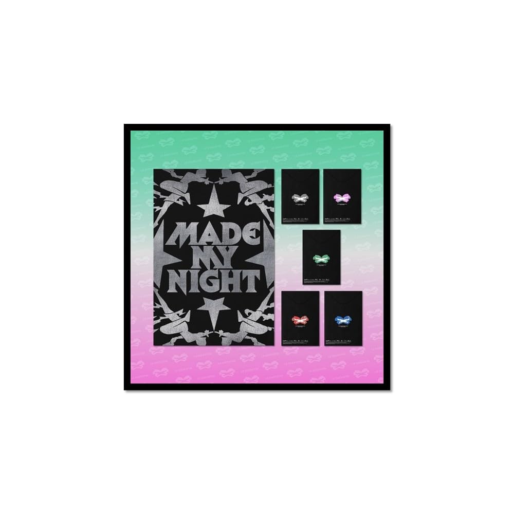 LE SSERAFIM Made My Night [COMPACT Ver.] 2nd Single Album (PINK OVERLAY)