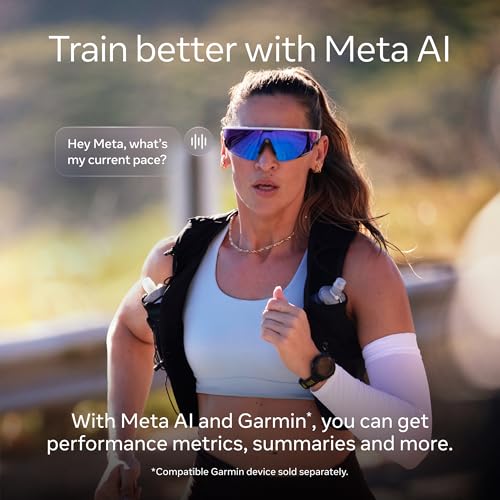 Image of Oakley | Meta Vanguard with Meta AI, Audio, Photo, Video Compatibility - Black, Prizm 24K
