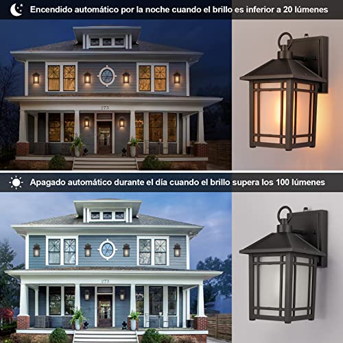 Faroles para exteriores 9 faroles para exteriores de casas marca JSXing (3)