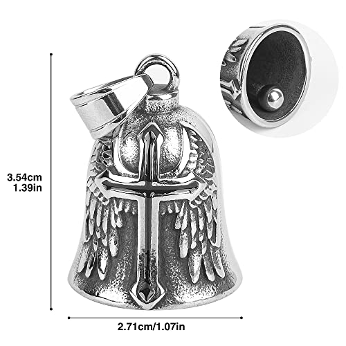 Image of Motorcycle Bell for Luck, Drive Safe Cycling Bells For Bikers Riders
