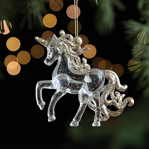 Dingfeiyu Weihnachtsbaumschmuck Acryl, Weihnachtsbaum Anhänger...