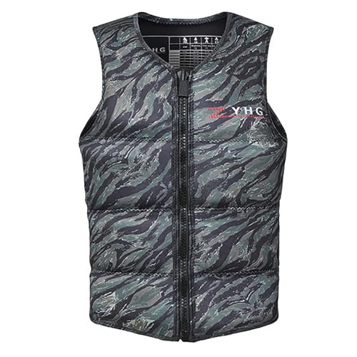 WYYHAA Neoprene Wakesurf Impact Vest for Mens, Designed for Wake Surf and Skimboard, Great for...