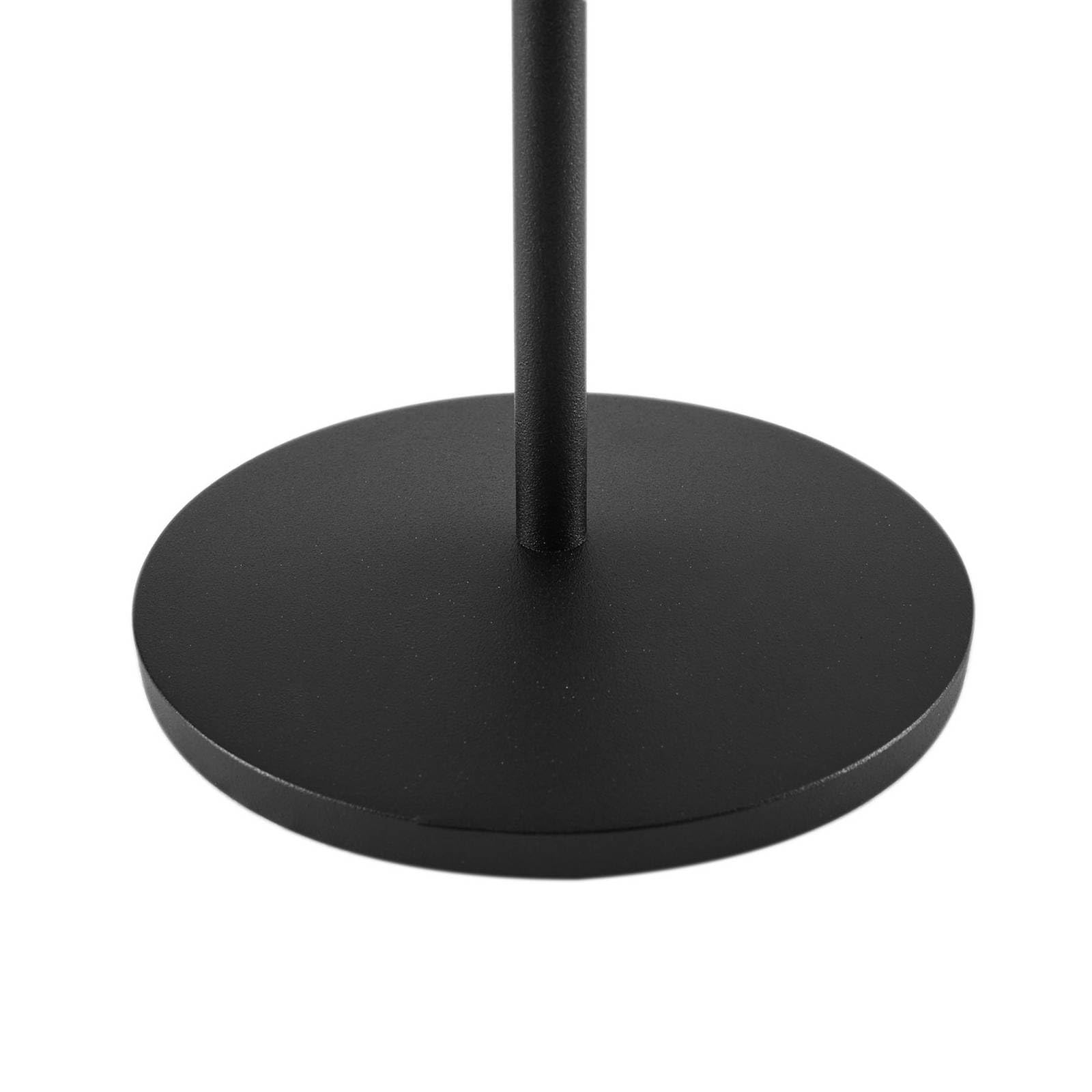Lindby Lampada da tavolo a LED dimmerabile senza fili con sensore touch, lampada da tavolo portatile ricaricabile per interni esterni IP54 lampada da giardino