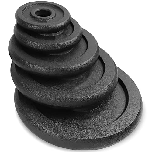 Sporttrend 24® Hantelscheibe Gusseisen 0,5kg, 1,0kg, 1,5kg, 2,0kg, 2,5kg,...