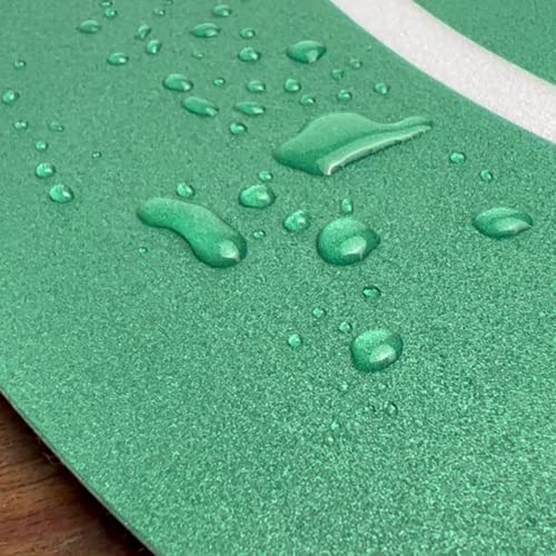 Tradesafe Eye Wash Station Anti-Slip Floor Sticker - Emergency Eyewash Station Sign, Peel And Stick Adhesive Vinyl Sign, Ansi-Compliant, 17” Diameter Round Sticker #TOP4