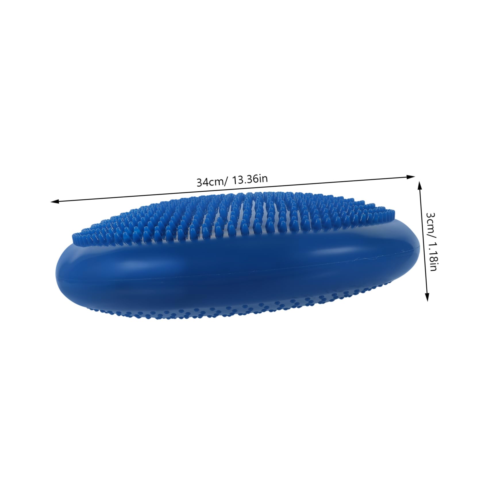 Cuscino Equilibrio Gonfiabile Blu in Pvc per Ragazzo Ragazza | Disco Oscillante, Input Sensoriale e Seduta Ergonomica, Pompa Manuale Inclusa Colore Casuale