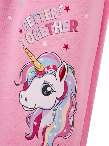 Image of Little Girls Outfits 2 Piece Toddler Long Sleeve Sweatshirt Leggings Pants Fall Winter Clothing Set 2-10 Years