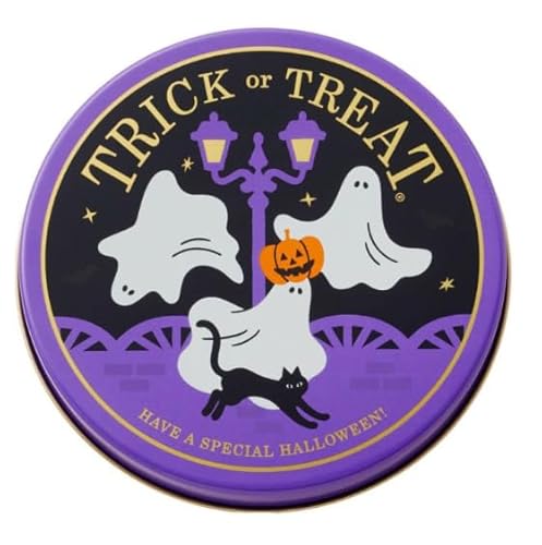 【ハロウィン限定】もろぞふ ハロウィーンサプライズ チョコレート 1箱8個入 紫缶｜クッキー お菓子 ギフト プレゼントのサムネイル