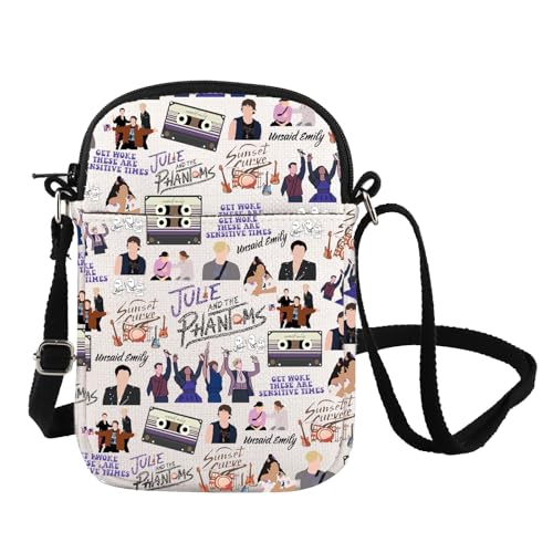 TV Show Crossbody Bag Ghost TV Show Lover Inspired Shoulder Bag Ghost Band Rock Lover Gift