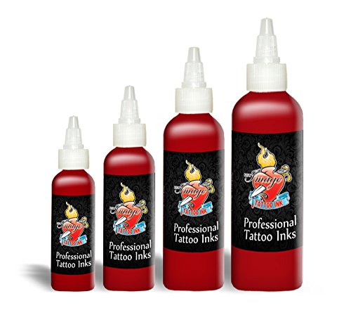 New Image Dark Red Professional Tattoo Ink (60ml Bottle)