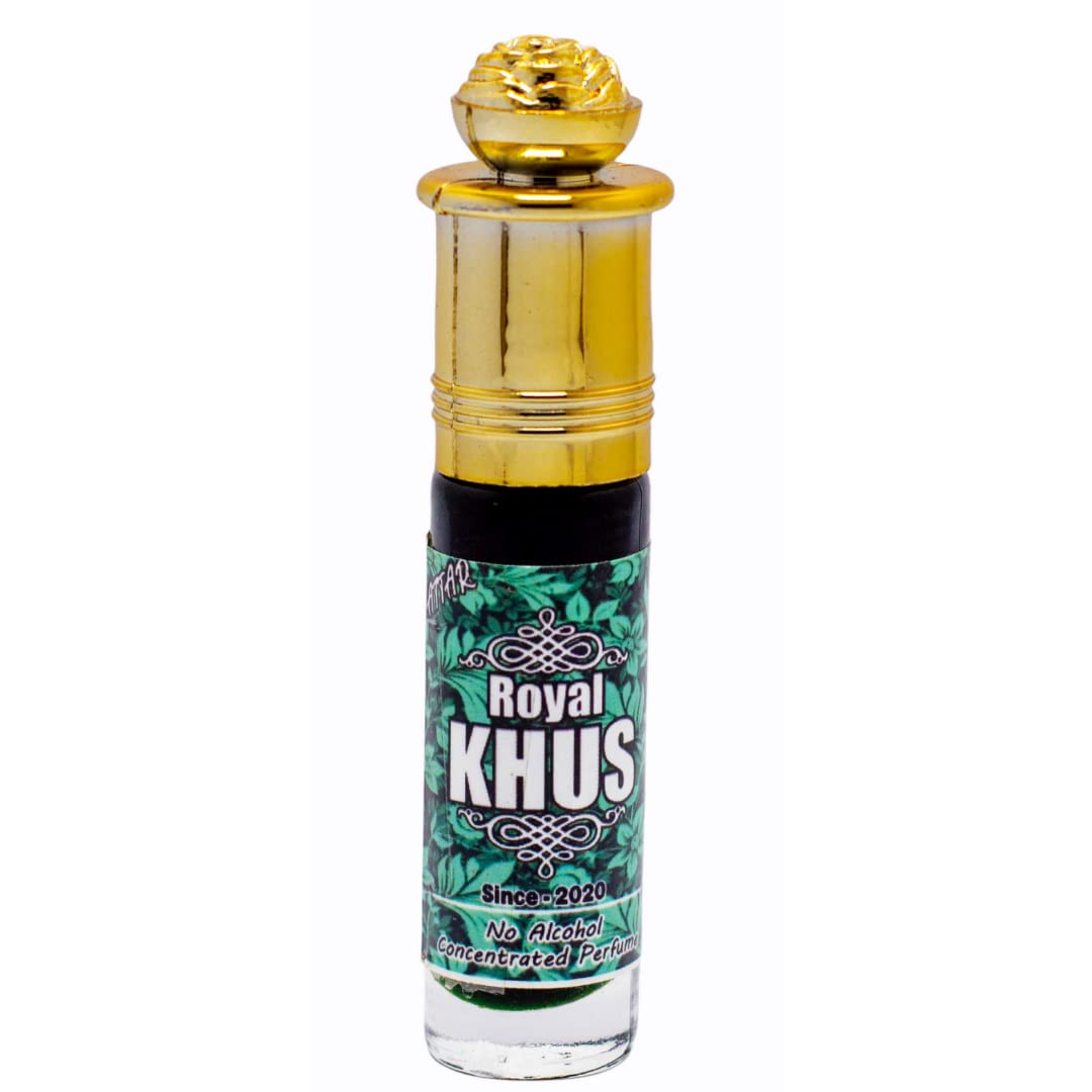 Maa Fragrance Natural Ruh Khus Long Lasting Attar | Attar Perfume For Unisex -Pure Natural Undiluted Alcohol Free Attar